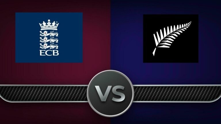 england cricket team vs new zealand national cricket team timeline