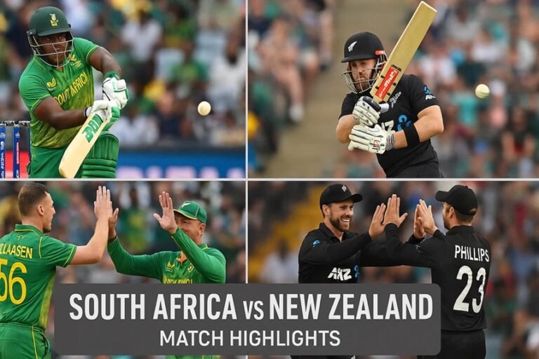 south africa national cricket team vs new zealand national cricket team timeline