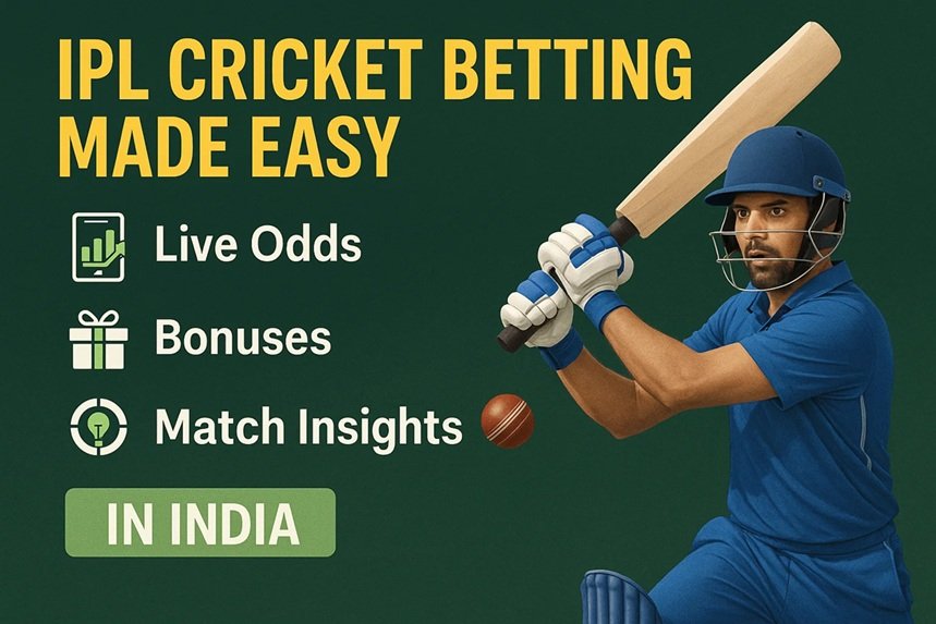 IPL Cricket Betting Made Easy: Live Odds, Bonuses & Match Insights in India