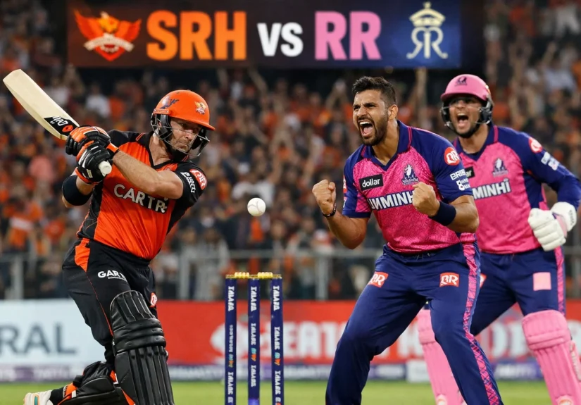 sunrisers hyderabad vs rajasthan royals timeline