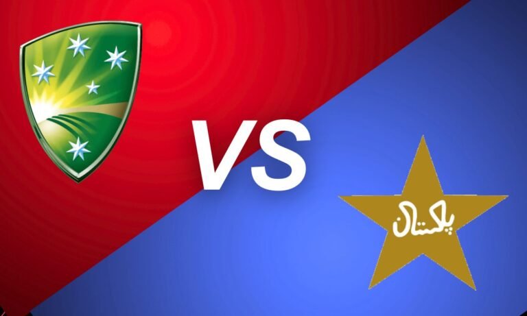 australian men’s cricket team vs pakistan national cricket team timeline