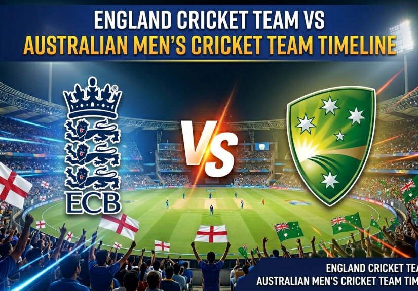 england cricket team vs australian men’s cricket team timeline