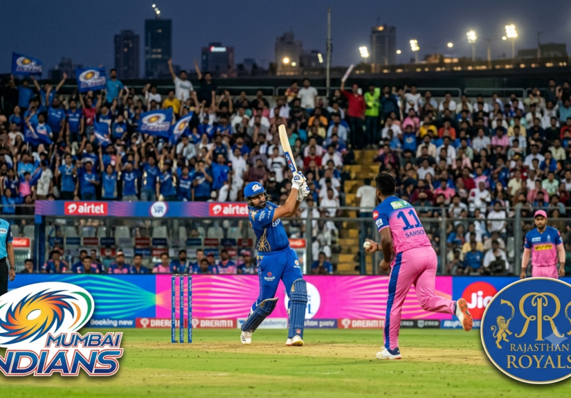 mumbai indians vs rajasthan royals timeline