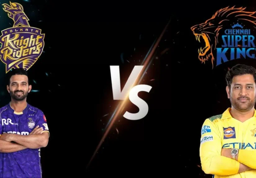 kolkata knight riders vs chennai super kings timeline
